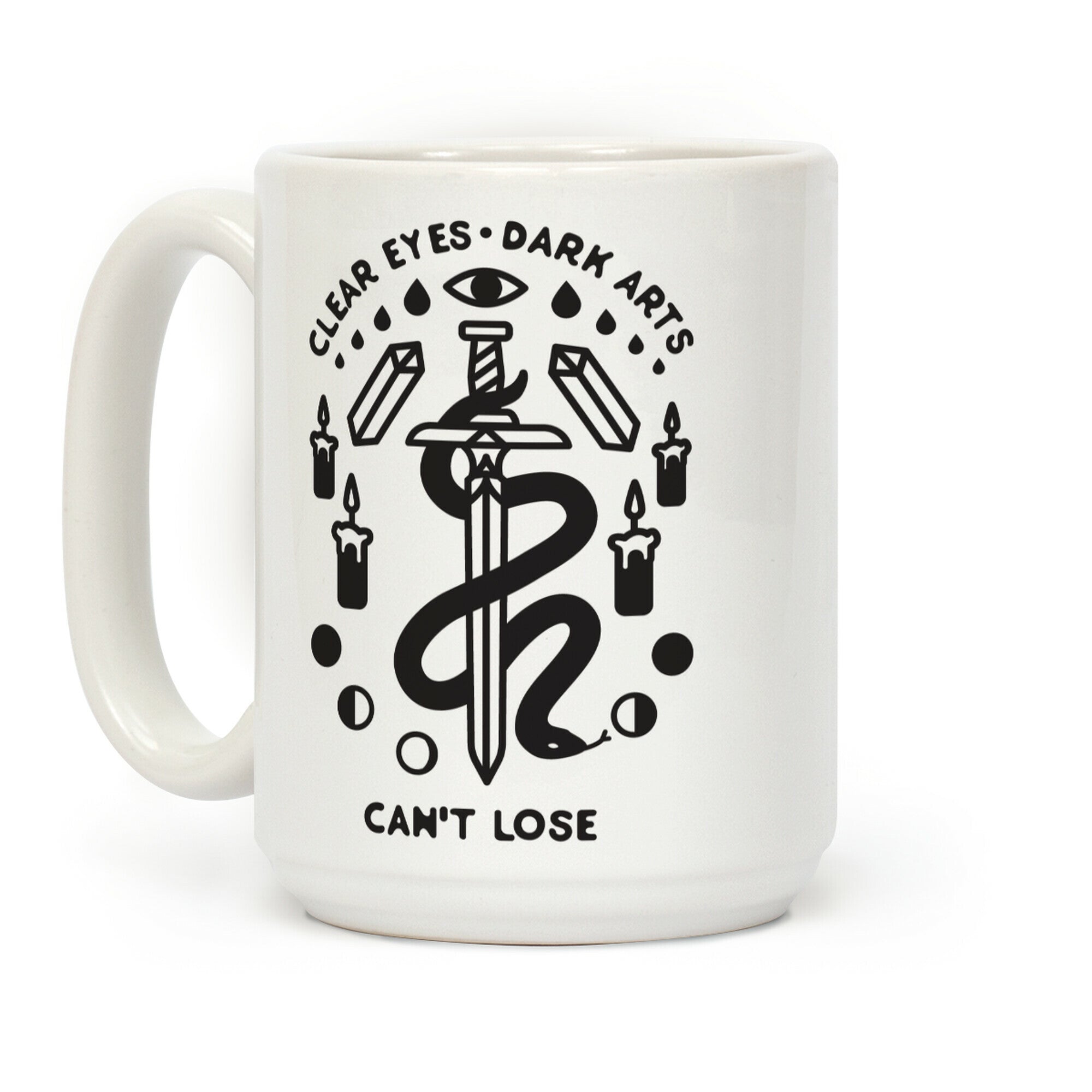 Clear Eyes Dark Arts Can't Lose Coffee Mug